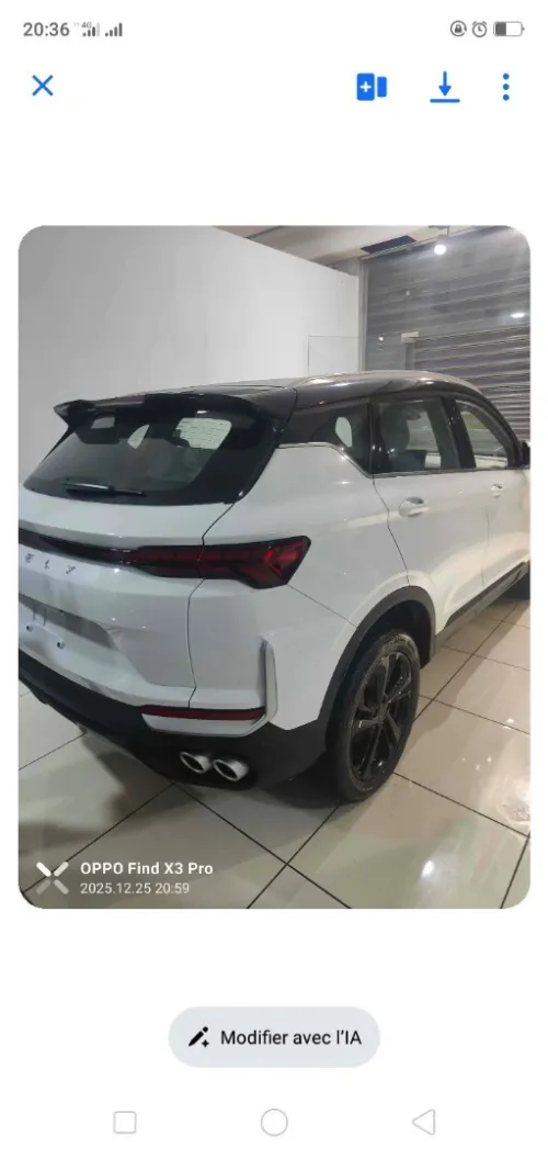 Geely Coolray 2025 Foll opsion