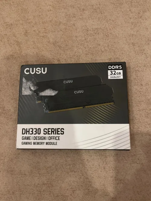 Kit RAM DDR5 CUSU 32GB (2x16GB) 5600MHz CL46 (1.1V) Neuf Sous Blister
