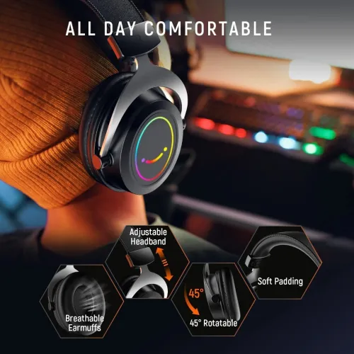 Casque Fifine H3 Gaming Headset PS5, Xbox, PC, microphone amovible 3,5 mm
