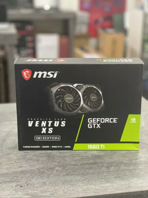 Msi Ventus GTX 1660ti 6vram OC edition