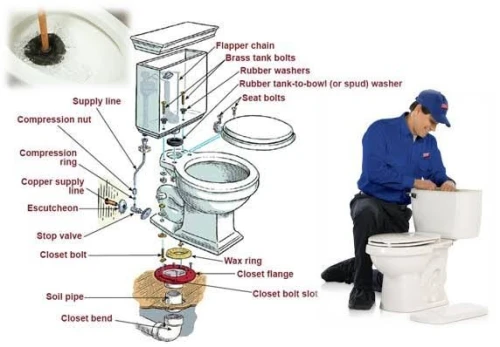 Service déboucher Toilette assainissement 
