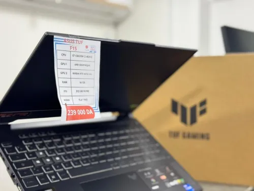 ASUS TUF GAMING F15 I7-13620H 16GB RAM 512SSD RTX 4050 6GB 15.6 FHD 144HZ