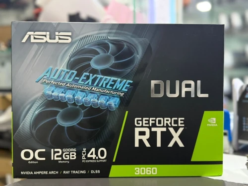 CARTE GRAPHIQUE  NVIDIA RTX 3060 ASUS DUAL OC 12GB GDDR6
