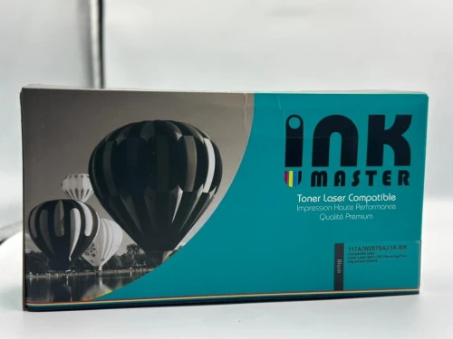 TONER HP 117A NOIR POUR HP COULEUR MFP 178/179 SERIE 150A NW - INK MASTER
