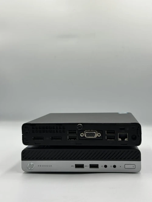 MINI TOUR DESKTOP HP  400 G5 I5-8400T/8G/128SSD /AVEC CHARGEUR ORIGINAL