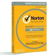 Antivirus Norton Security Premium 10 appareils