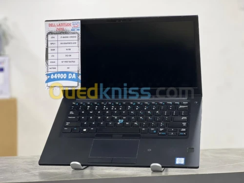 DELL Latitude 7490 TACTILE i7 8eme génération/16GB RAM/ 512 GB NVME