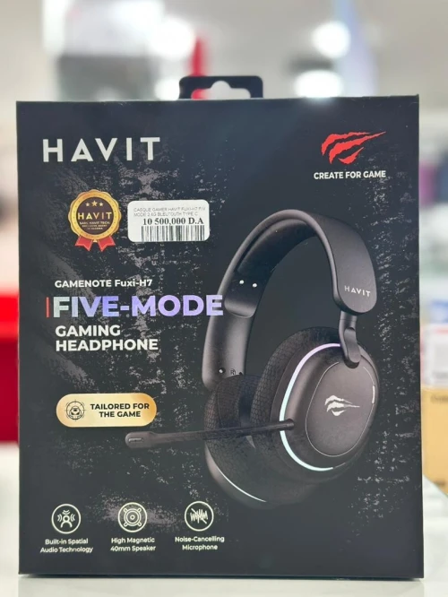 CASQUE HAVIT FUXI-H7 Five-Mode WIRELESS BLACK