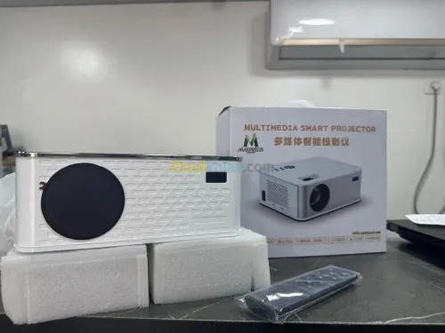 DATA SHOW MAXPRECIS S9 MINI 7500 LUMENS 30000HRS FULL HD HDMI VGA USB RJ45 AUDIO ANDROID WIFI