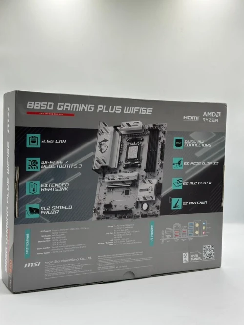 CARTE MERE MSI B850 GAMING PLUS WIFI6E DDR5 AM5 SOCKET