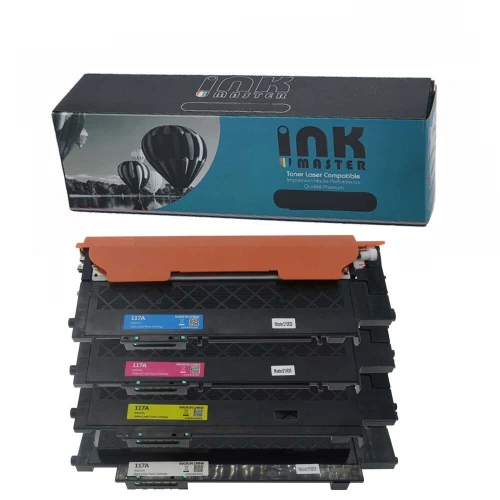 TONER HP 117A PACK POUR HP COULEUR MFP 178/179 SERIE 150A NW - INK MASTER