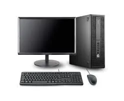 PC DE BUREAU HP SFF 800 G2 I3 6TH 4G/ 256 SSD + 500 HDD/ 20"