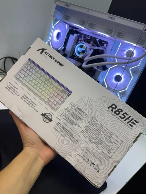 ( GROS/ DETAIL ) ATTACK SHARK R85 HE Clavier Magnétique Rapid Trigger (Neuf)