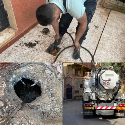 Services dassainissement urgents débouchage canalisation vidange fosse septique 