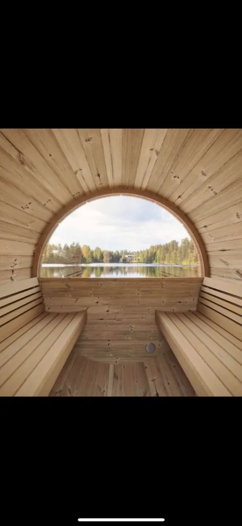 Le Sauna Harvia avec le bois . Aspen ,Abachi,thermoaspen,Thermoalder,pine , Spruce 