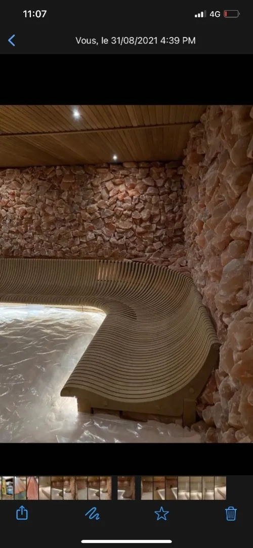 Le Sauna Harvia avec le bois . Aspen ,Abachi,thermoaspen,Thermoalder,pine , Spruce 