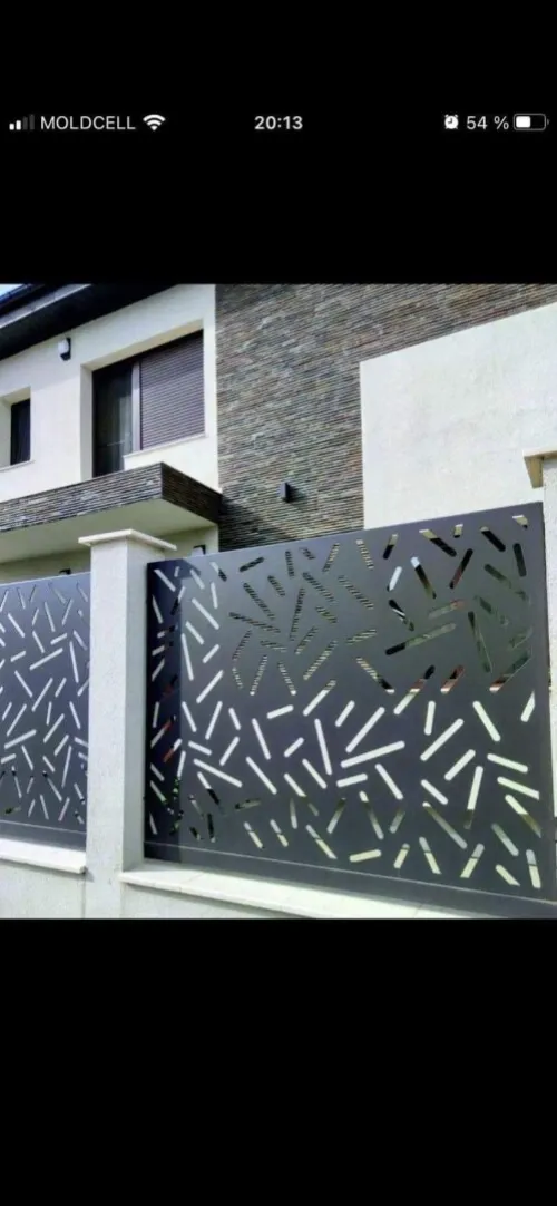 CLOTURE + BRISE VUE + travaux métalliques