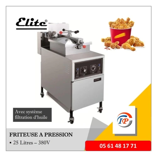 friteuse a pression 25L ELITE GAZ 