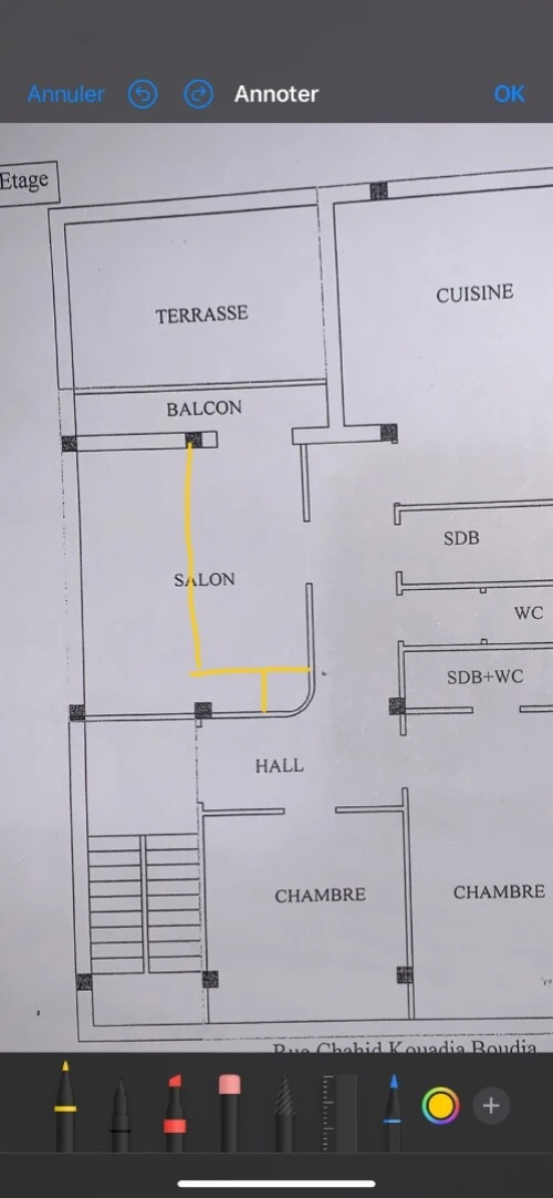 Vente Appartement Niveau de villa F3 Oran Bir el djir