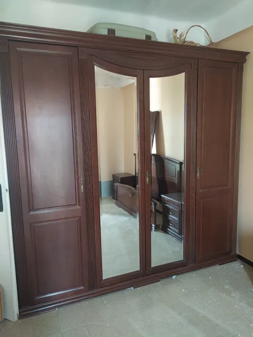 Chambre à coucher bois hêtre