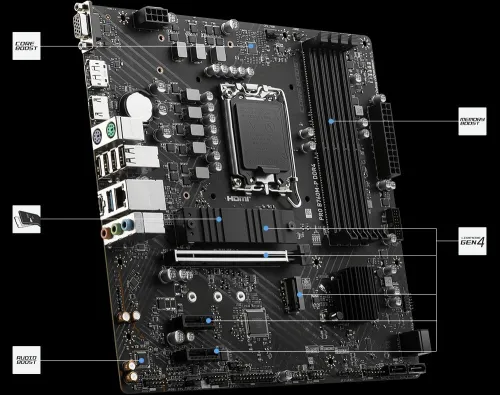 Msi Pro B760m-p ddr4