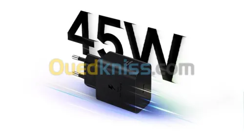 Boite chargeur samsung Ultra Rapide 45w (sans câble) Original Samsung