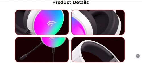 HAVIT Gamenote H2043U casque gaming filaire USB , système audio 7.1