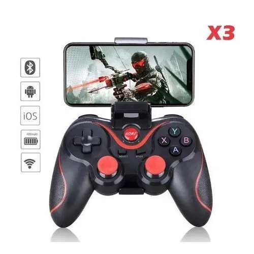 Manette Sans Fil Bluetooth X3 Compatible Pc - Android - Ios - Box Tv - Smart Tv X3 Gamepad