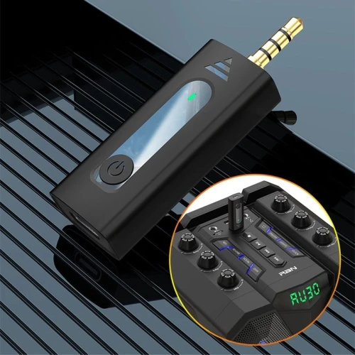 Microphone Lavalier sans fil k35 single pour les appareils compatibles 3,5 mm