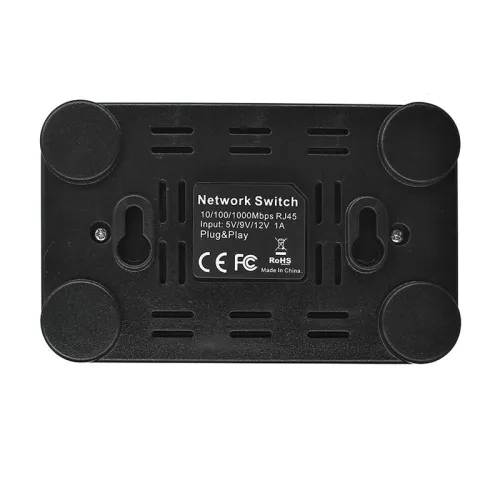 Switch reseau RJ45 GIGABIT Alfa S805, 10/100/1000 Mbps, 5 ports,