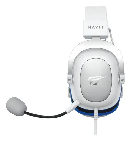 Casque de jeu HAVIT H2002d, fiche 3,5 mm, pour PC, PS4, XBOX ONE BLANC