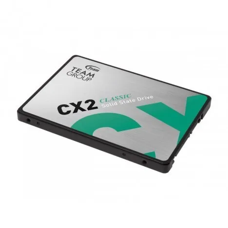 Team Group CX2 256Go SSD disque interne 2,5 pouces SATA III pour un laptop sous l'emballage