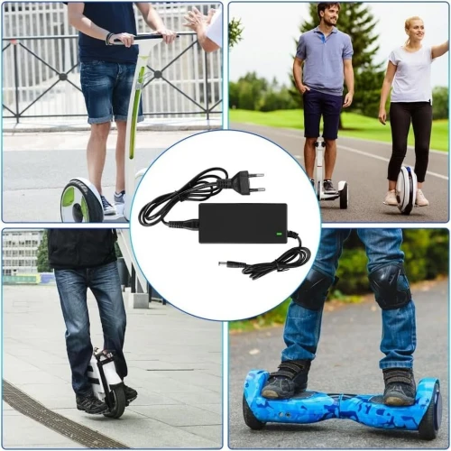 Chargeur Trottinette / Scooter / Hoverboard (EU) universel 58.8V 3A pour batteries 52V