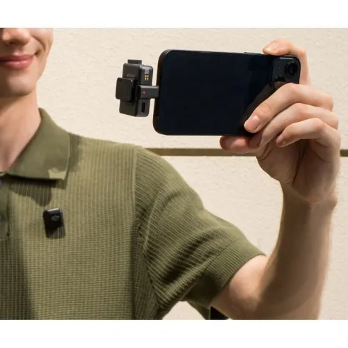 Microphone DM3004 DJI Mic Mini 1 émetteur pour iOS/Android/Caméras via USB-C/Lightning/câble 3,5mm