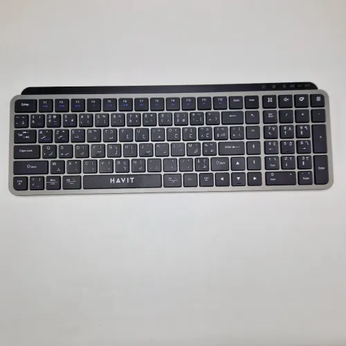 Combo Clavier Souris SANS FIL HAVIT HV-KB836WB BT/2.4G/ RECHARGABLE NOIR