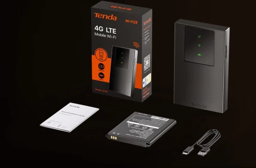 MODEM LTE 4G180 Wi-Fi 6 2100mAh/Utilisation 8,5heures/Port USB-C pour le chargement