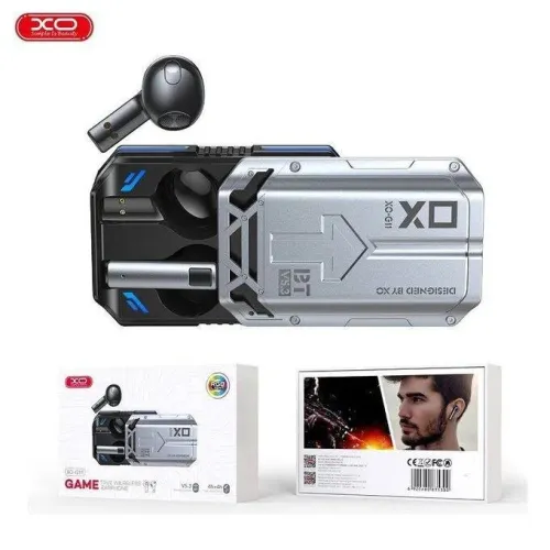 Écouteurs Bluetooth TWS de jeu RGB XO G11
