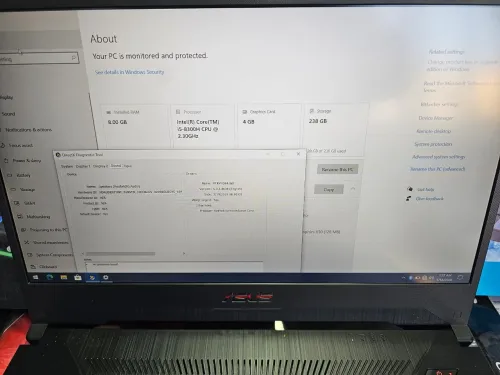 ASUS TUF FX505GE/15.6" Full HD (1920 x 1080 pixels) 60HZ /Processeur : Intel Core i5-8300H/8GB/256 GB SSD/Carte Graphique : GTX 1050 Ti 4GB