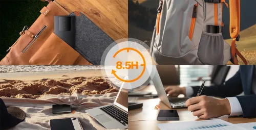 MODEM LTE 4G180 Wi-Fi 6 2100mAh/Utilisation 8,5heures/Port USB-C pour le chargement
