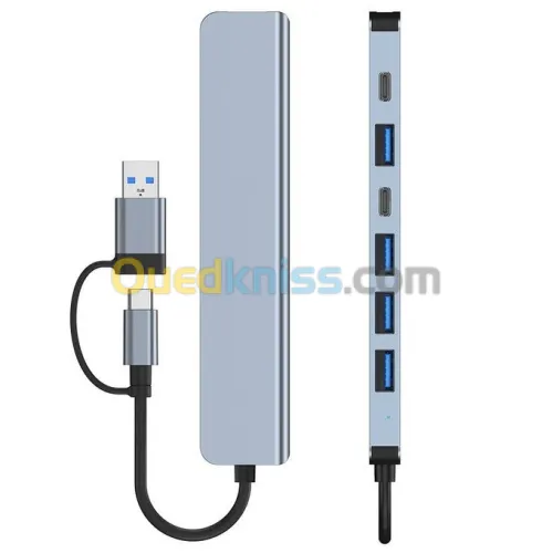 7en1 USB C HUB /station d'accueil pour ordinateur portable