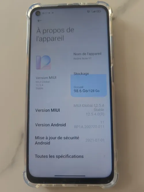 Redmi Note 9t 5g 8/128