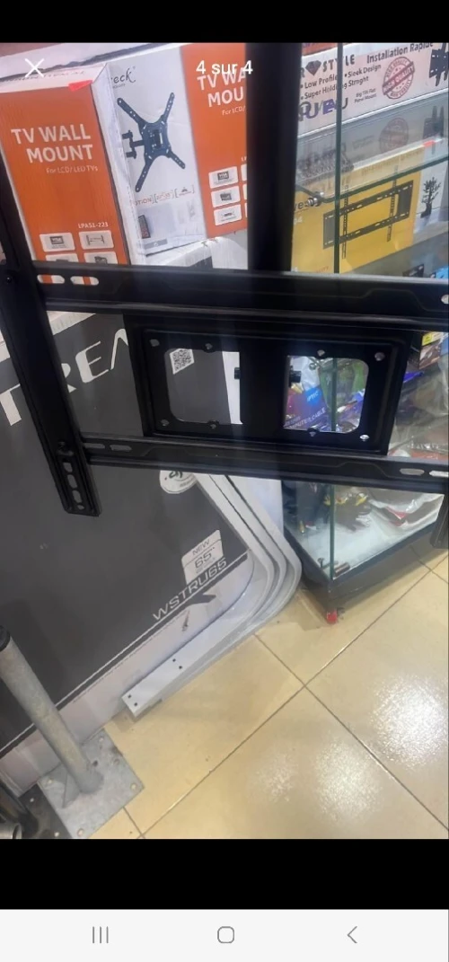 support tv PLAFOND 24"75" qualité supérieure