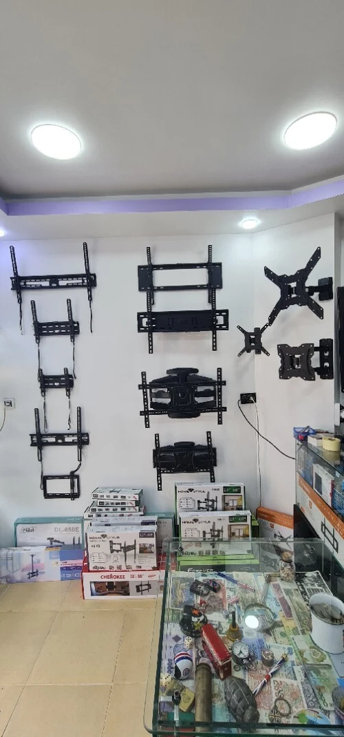 "support tv plafond 24" 80