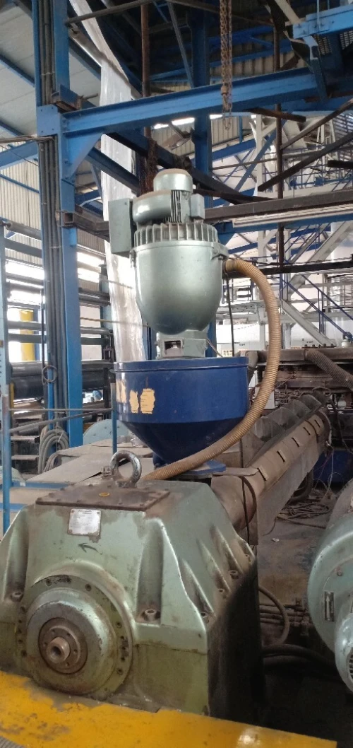 Machine KUHN - Production film polyéthylène 2,2 m - Film agricole (serres, couverture noire)