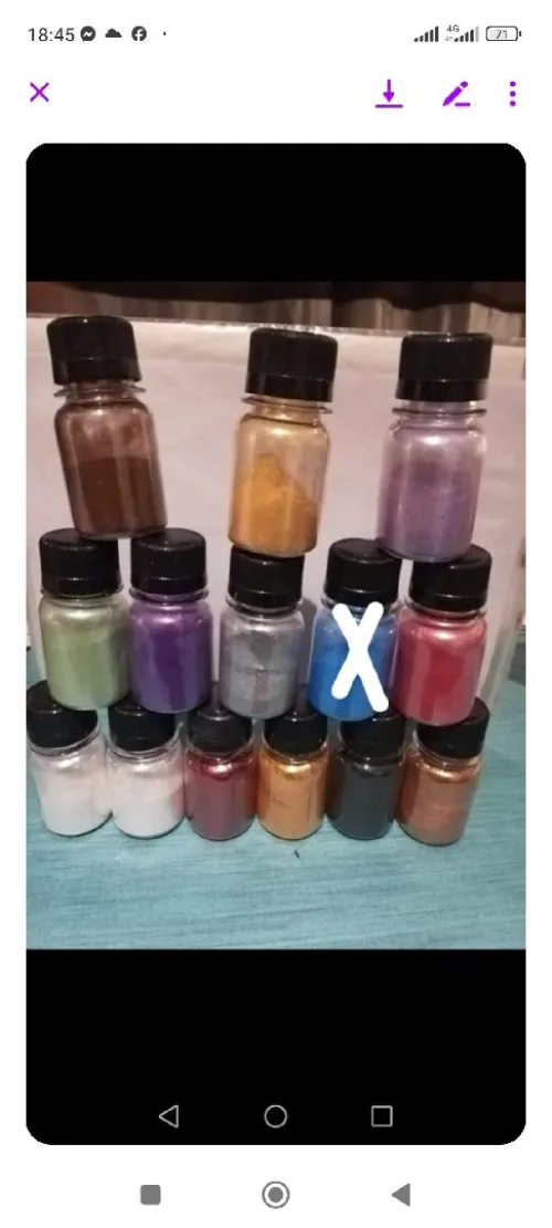 Pigments et colorants Mica 