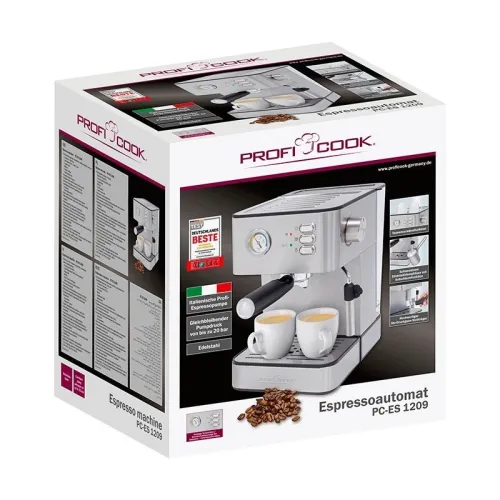 Machine à expresso Proficook PC-ES 1209