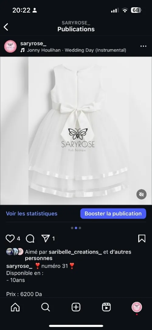 Robes mariage fillettes 