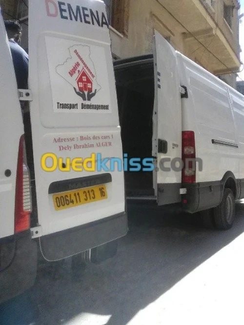DÉMÉNAGEMENT TRANSPORT (7/7/24H)نقل و الترحيل والتفكيك الاثاث والتركيب
