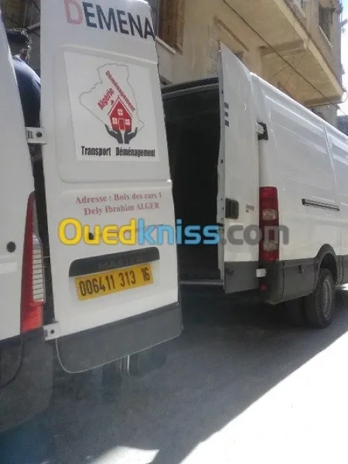 DÉMÉNAGEMENT TRANSPORT (7/7/24H)نقل و الترحيل والتفكيك الاثاث والتركيب