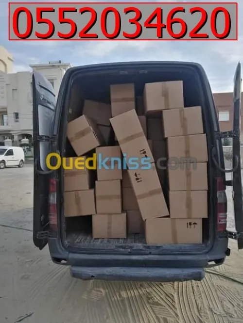 DÉMÉNAGEMENT TRANSPORT (7/7/24H)نقل و الترحيل والتفكيك الاثاث والتركيب